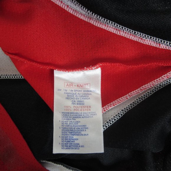 CCM Jersey California Senators Ice Hockey Team Away Game Heavyweight Size Large - Picture 6 of 7